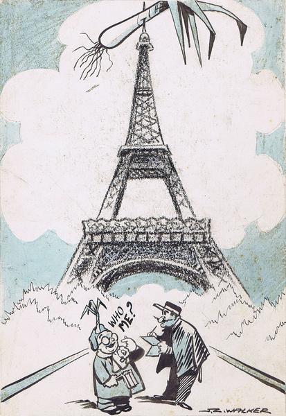 eiffel tower cartoon. Eiffel Tower cartoon.
